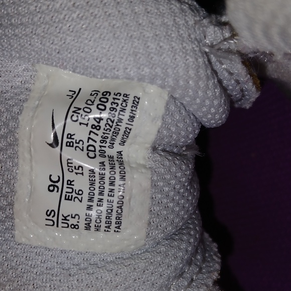 Kids Nike Court Borough Mid 2 PS 'Pure Platinum Vivid Purple' - Picture 2 of 12